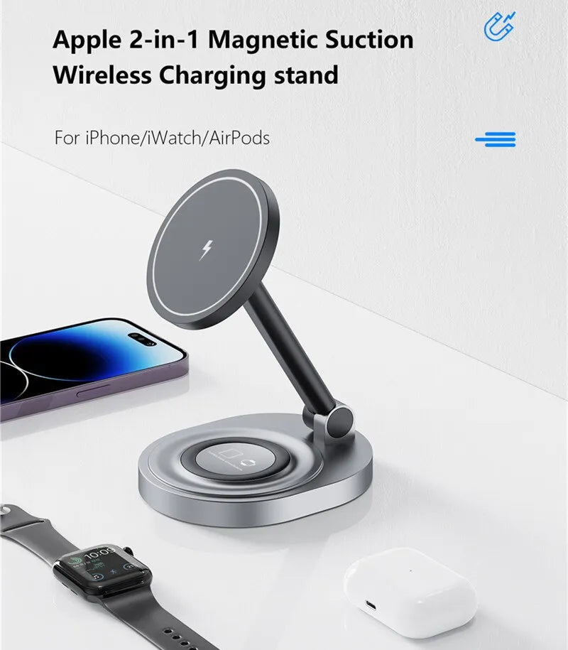 MagFlex™| 2-in-1 Foldable Magnetic Wireless Charger For Galaxy S24